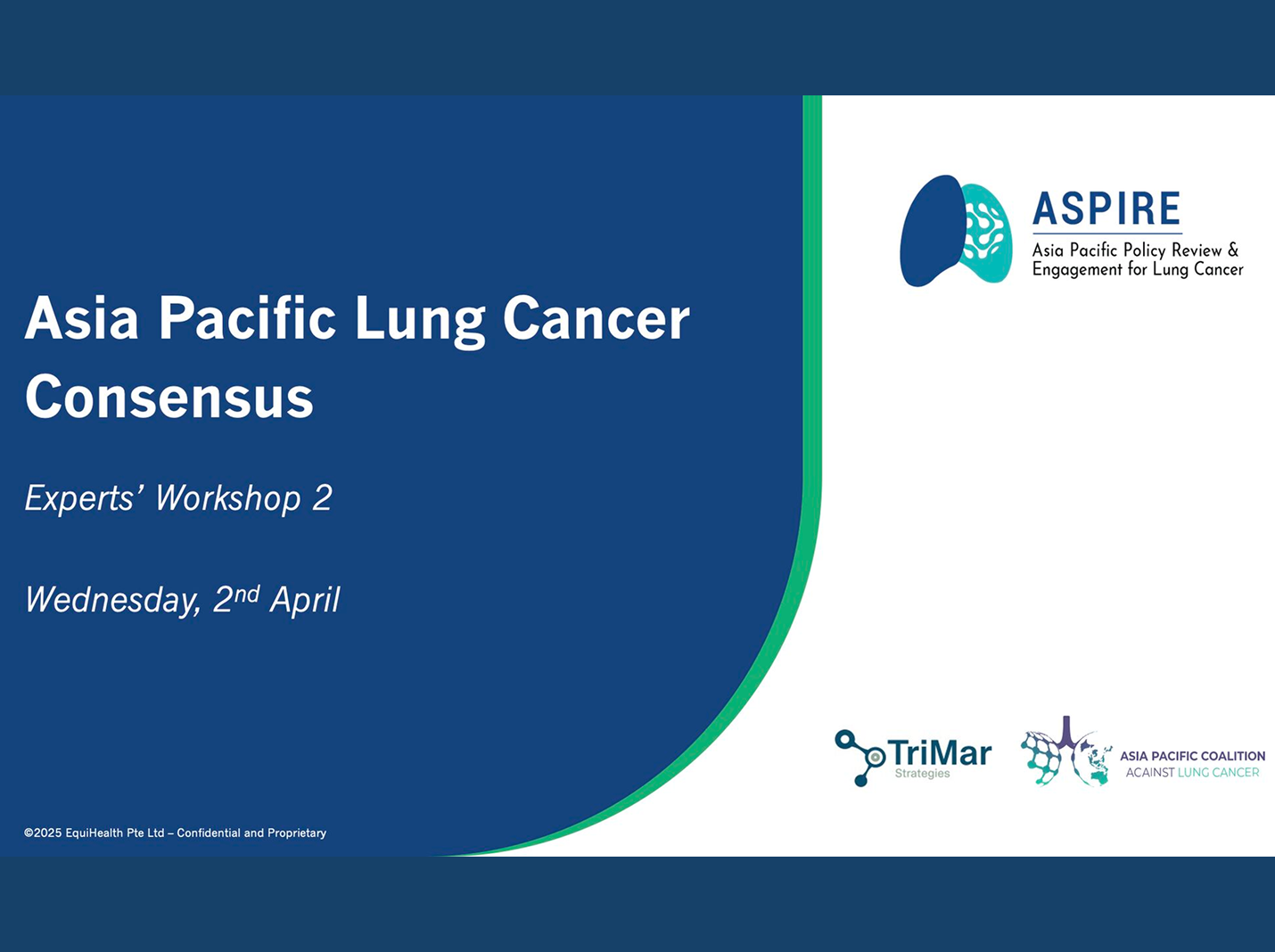 APAC Lung Cancer Policy Consensus initiative – Workshop 2
